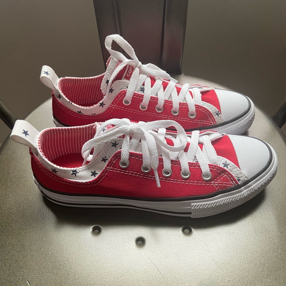 Converse Double Upper Stars & Stripes Sneakers